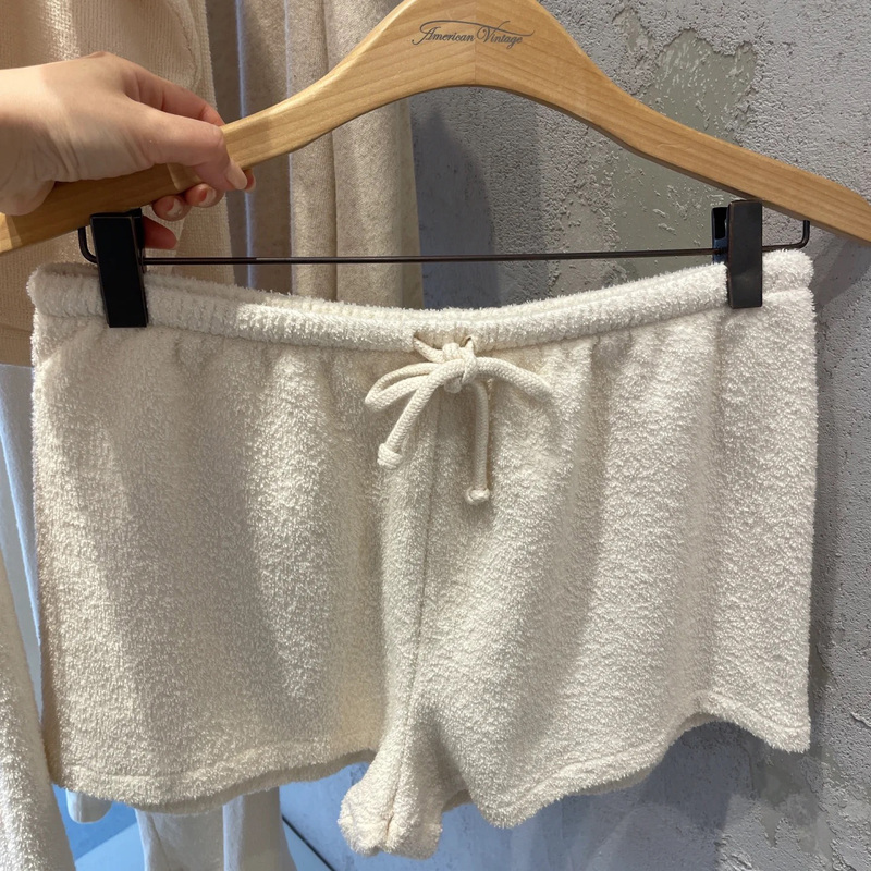 Gaga Export Amv Towel Loop Shorts Casual Pure Cotton Pants Spring and Summer Sports Shorts