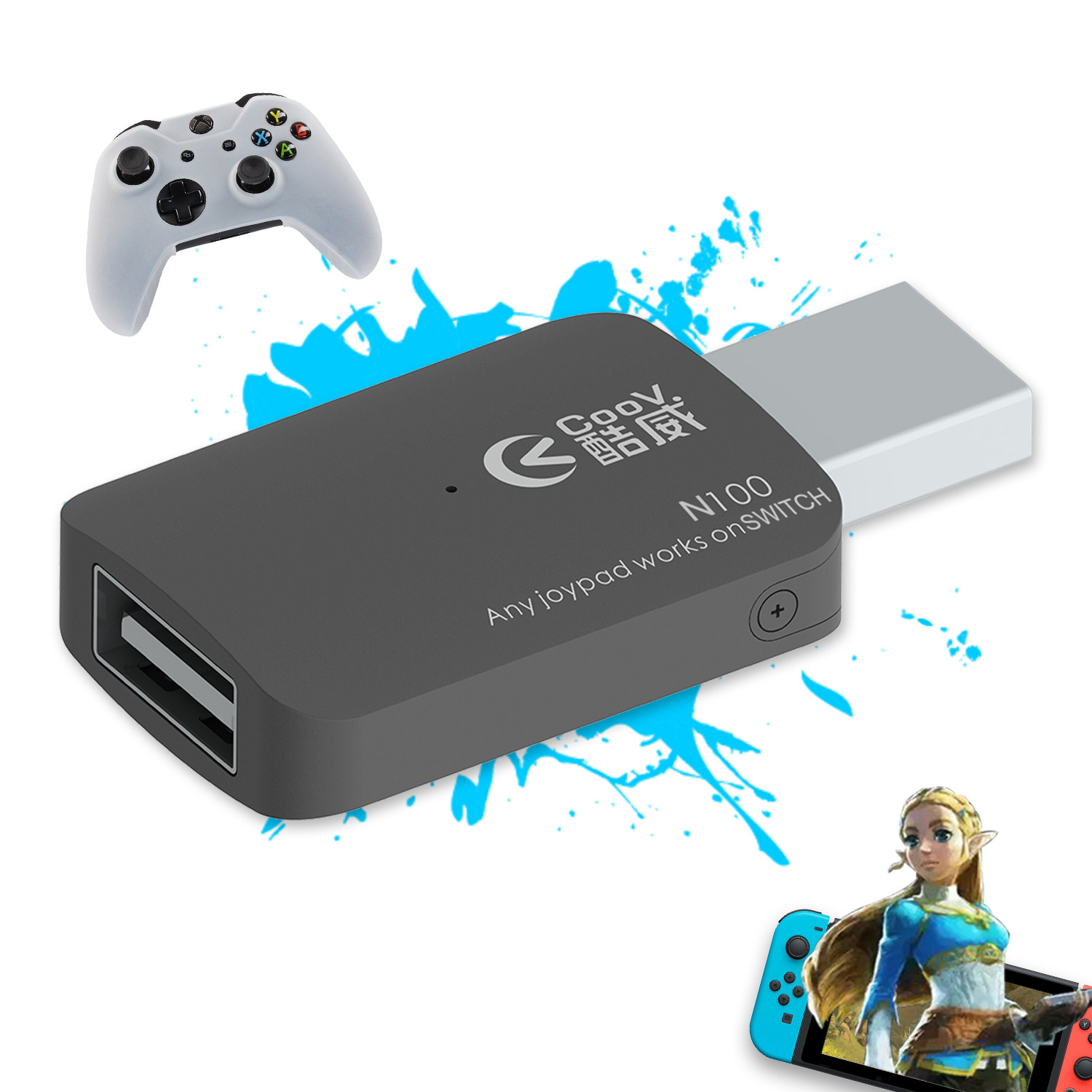 Cool Wick COOV switch handle converter to support the PS3 PS4 XBOX ONE HANDLE NS CONVERTER