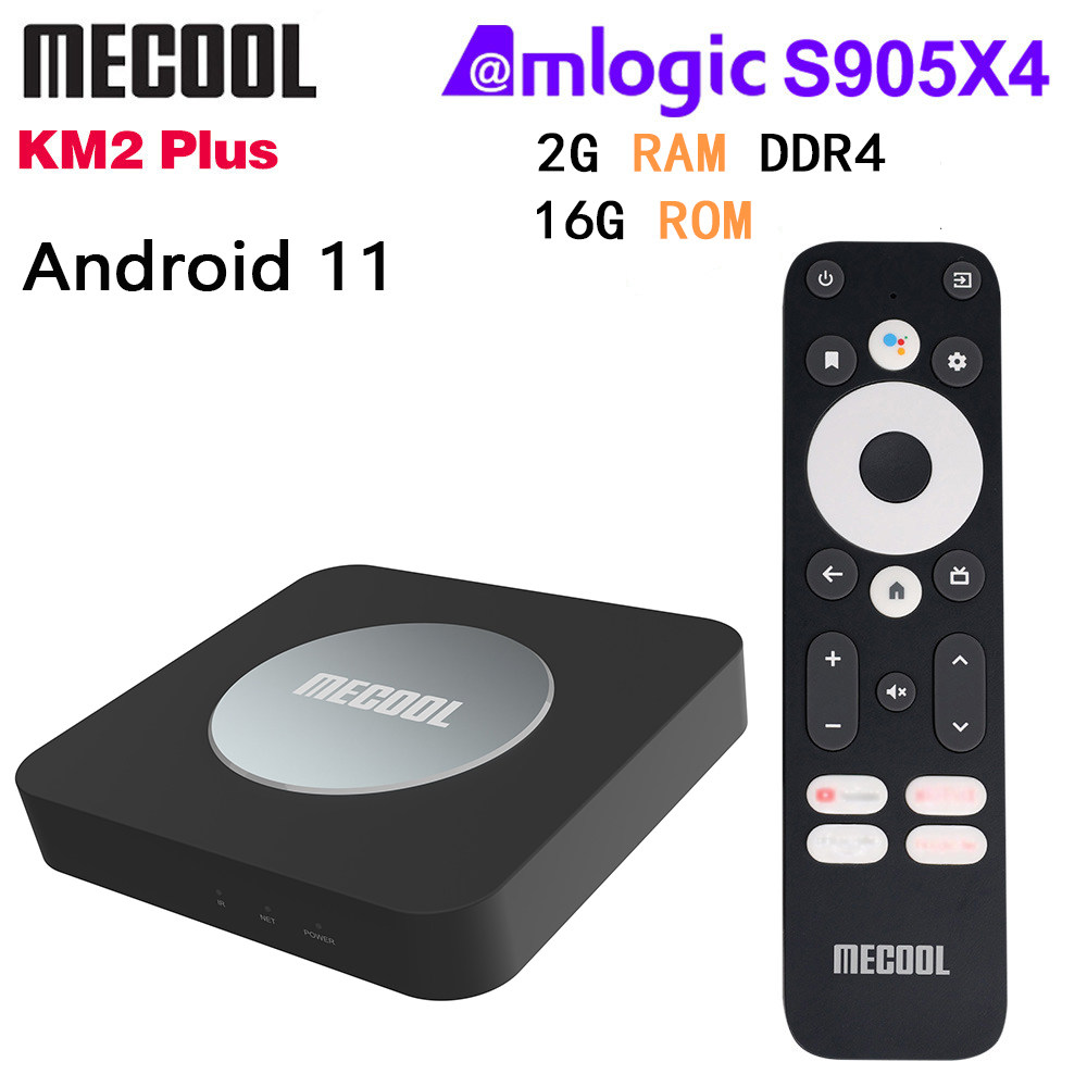 km2 plus native Android 11 TV 4K Network HD Player ATV Crystal Morning s905x4 Bluetooth WiFi-Taobao