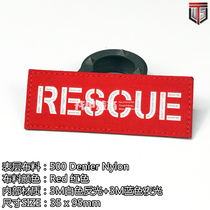 RESCUE chapter Velcro chapter reflective chapter luminous chapter PATCH backpack chapter morale chapter