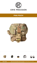 Spot US Crye Precision Frag Pouch Small accessory bag molle bag