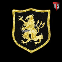 (Military equipment)DEVGRU Golden Lion Armband NSWDG Seal Gold Armband Commemorative Medal