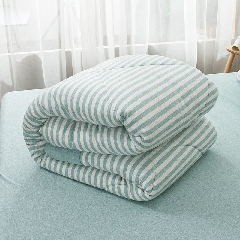 No-print GERANIUM SPRING AUTUMN SEASON QUILT GOOD PRODUCTS DAY STYLE BRIEF KNIT FULL COTTON DOUBLE PURE COTTON HEATING THICK DEPOSIT WITH CORE