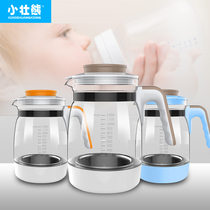 High temperature resistant creative glass jug Home Large capacity Cold Kettle Filter Burning Kettle Transparent Thickened Teapot Cool Water Cup