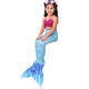 Đuôi nàng tiên cá! Trang phục nàng tiên cá Fish Tail Princess Dress Girl Child Bộ đồ bơi nàng tiên cá