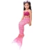 Đuôi nàng tiên cá! Trang phục nàng tiên cá Fish Tail Princess Dress Girl Child Bộ đồ bơi nàng tiên cá Bộ đồ bơi của Kid