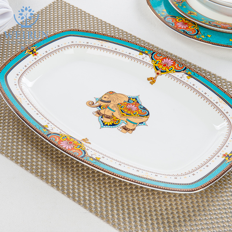Embellish the dishes suit only 60 heads of tangshan ceramics ipads bowls set chopsticks household of Chinese style porcelain tableware suit housewarming