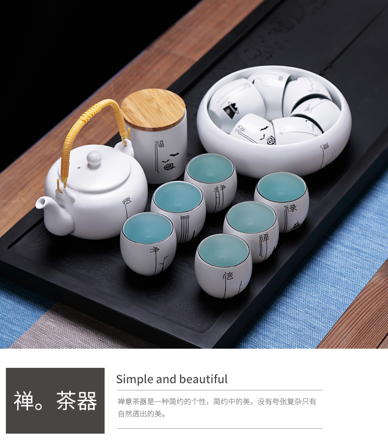 Cup of kung fu tea master Cup but small ceramic cups a single household single large move jingdezhen tea