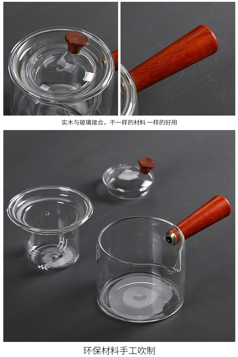 Electric TaoLu home cook the teapot tea set suit small.mute glass Electric tea stove black tea tea, high temperature to hold