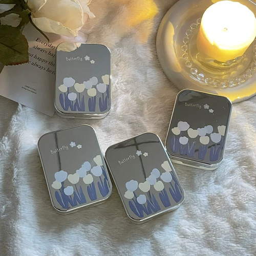 Невидимое зеркало, очки, коробка для хранения, брендовая банка для хранения