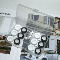 Шесть пар (черно -белые)