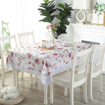 PVC tablecloth waterproof oil-proof and anti-scalding disposable household tablecloth rectangular tablecloth plastic table mat coffee table tablecloth