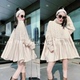 Thời trang áo len mới tinh khiết màu áo hoang dã áo khoác mỏng mỏng kích thước lớn áo sơ mi búp bê bất thường áo len thủy triều - Đan Cardigan áo nữ Đan Cardigan
