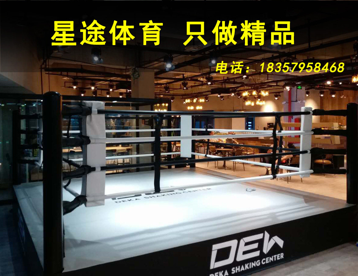 High-end boxing ring training competition fitness professional sanda octagon cage MMA fighting manufacturers customized