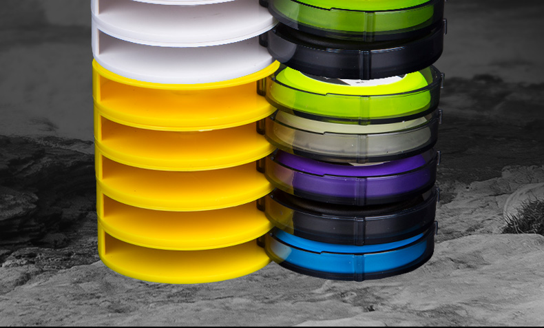 Ma thuật dòng chính hộp silicone 16 trục cao cấp gấp có thể tháo rời hình trụ đường chính trục hoang dã câu cá hố đen thiết bị đánh cá