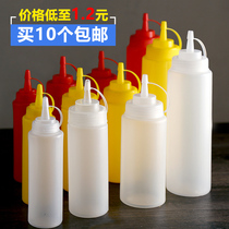 Squeeze Bottle Plastic Sauce Juice Juice Bottle Jam Salad Sauce Squeeze Bottle Jam Salad Sauce Bottle Plastic