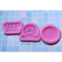 Car Logo Cake Silica Gel Mold Big Run BMW Audi Caravan Turned Sugar Chocolate Diy Baking Tool