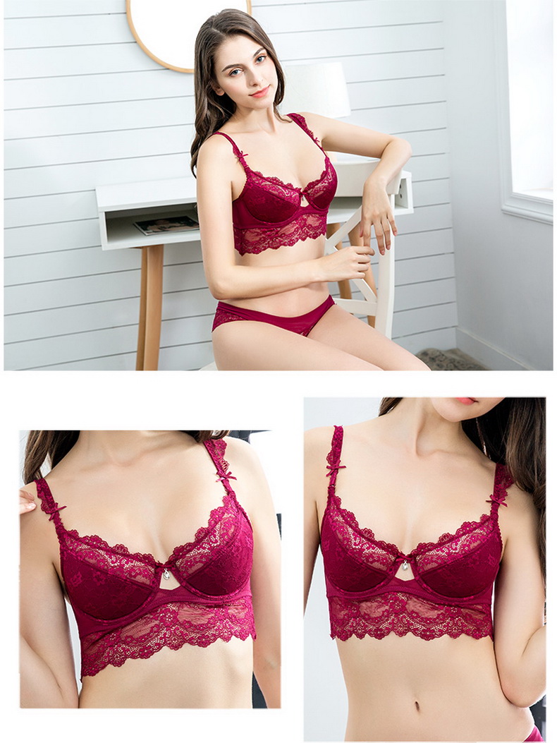 adjustable sexy lace bra set  NSXQ13087