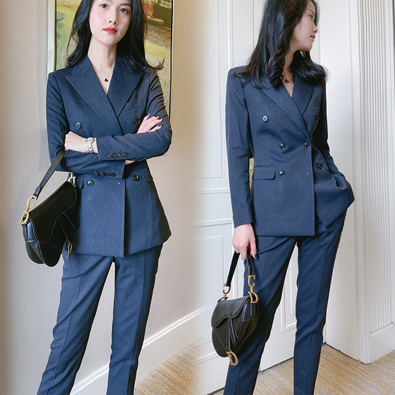 Superior Sense Casual Suit Jacket Woman Spring Autumn Winter Yingren Fashion Temperament Goddess Van High-end Professional West Suit Suit