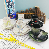 Day Stock Dining Room Front Hall Swing Table Four Pieces Cutlery Hot Pot Commercial Dining Dish Cups Day Style Ceramic Bone Disc Slag Disc Countertops