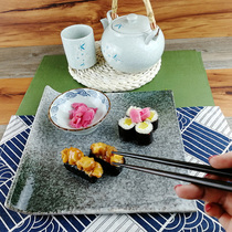 Cuisine Restaurant Single Teething Square Broad Market American Sushi Paired With Sashimi Parquet Flat Grilled Fish Dish Grilled Fish Dish