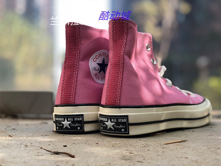 ĐẦY ĐỦ CONVERSE / Converse 1970S Giày cao gót màu hồng tiêu chuẩn của Samsung Giày cao gót thông thường Giày vải 151225c giày thể thao nam adidas
