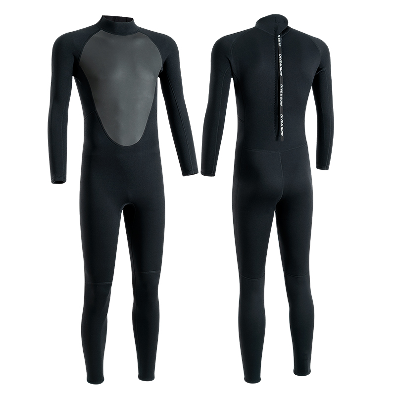 Wetsuit men's warm and cold protection 3mm one-piece wet snorkeling swimming sunscreen jellyfish clothing surfing suit women's wetsuit