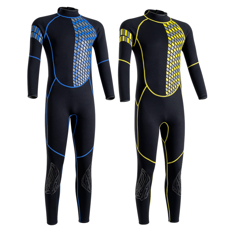 Spot wetsuit male 3MM warm sunscreen winter swimsuit cold wet surfing suit snorkeling jumpsuit female