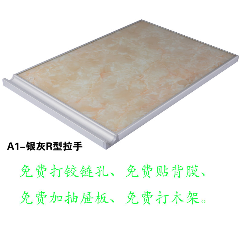 Kitchen stove door Cabinet door custom crystal steel door 3C tempered glass door custom waterproof door