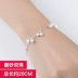 Vòng tay ngôi sao nữ mạ bạc phiên bản Hàn Quốc đơn giản, nhiều lớp cá tính hoang dã dành cho bạn gái sinh viên Sen Bộ quà sinh nhật ngày lễ tình nhân