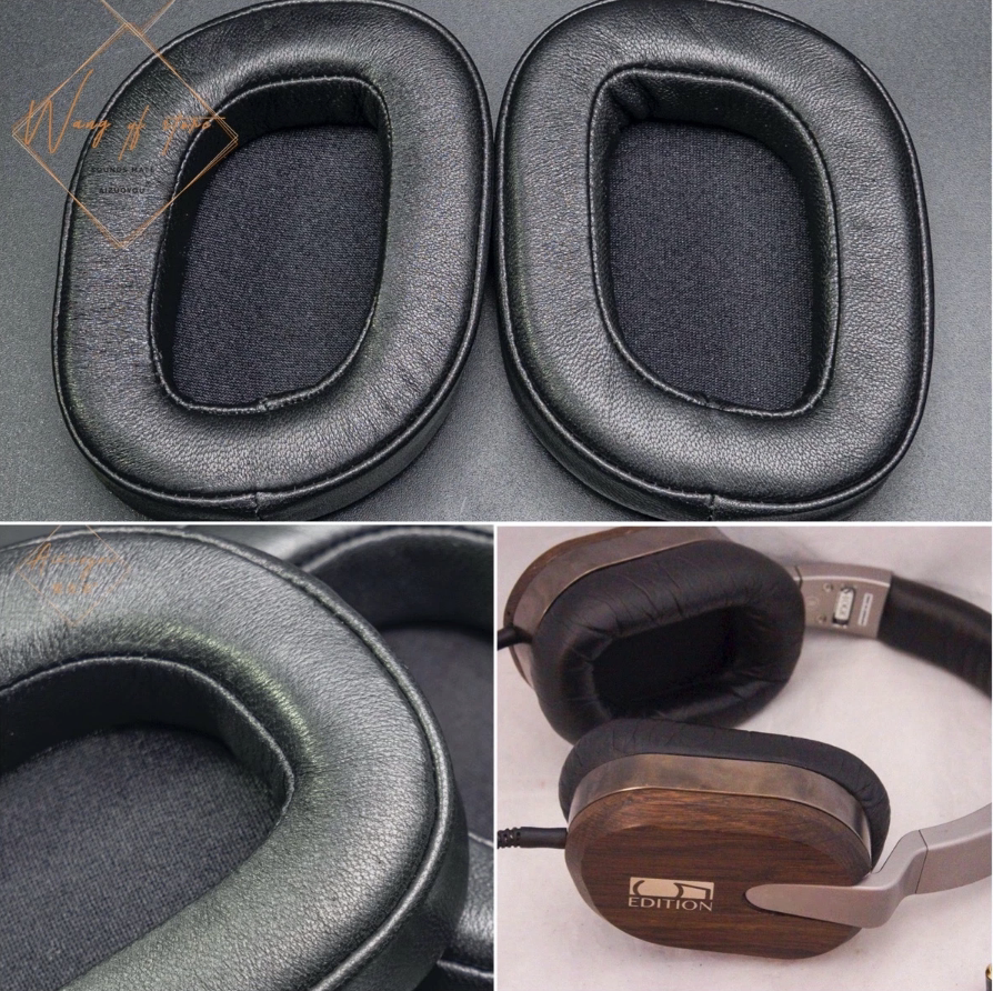 Suitable for Ultrasone extreme ED5 Edition5 sponge headphone sleeve earmuffs protein leather genuine sheepskin-44