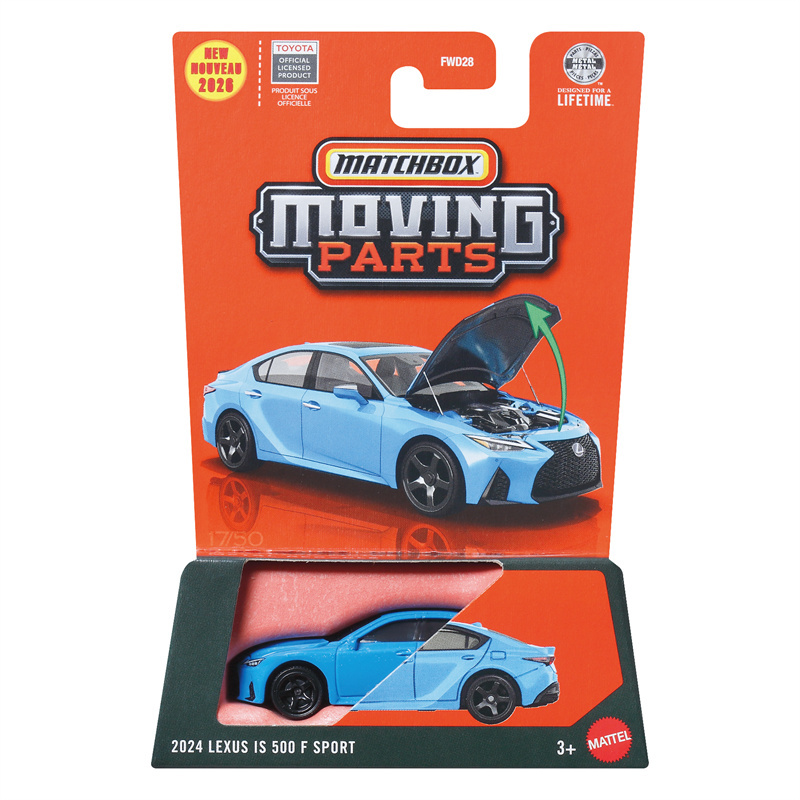 Matchbox Fwd28 Open-Door Car Lexus Lexus Is 500 Sport Sedan Matchbox