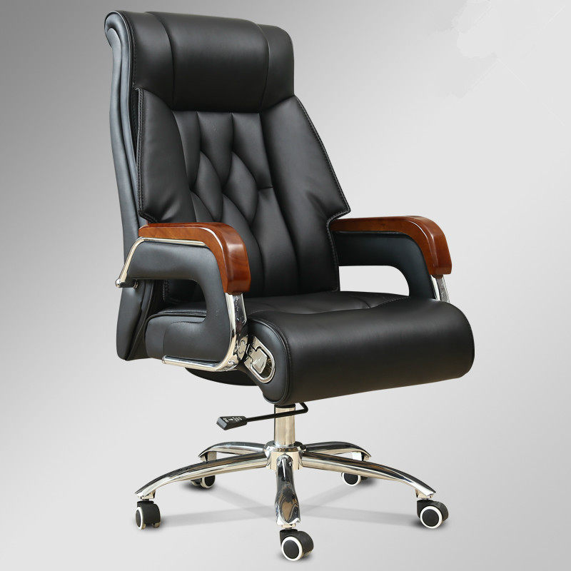 Shanghai Office Furniture Brief Modern Fashion Office Owner Chair Large Class Chair Manager Chair Lounge Chair Manufacturer Direct