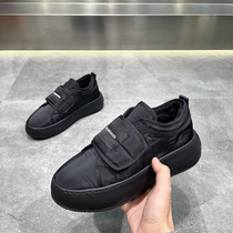 Shoes mens models 2022 new winter cotton shoes thick bottom one foot pedal sloth shoe trends 100 hitch for men casual board shoes