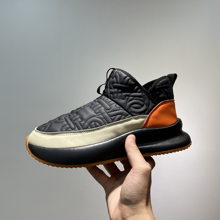 Cotton shoes men in the northeast of winter snow boots increased thick soles with one-foot bread and shoes with warm men's shorts