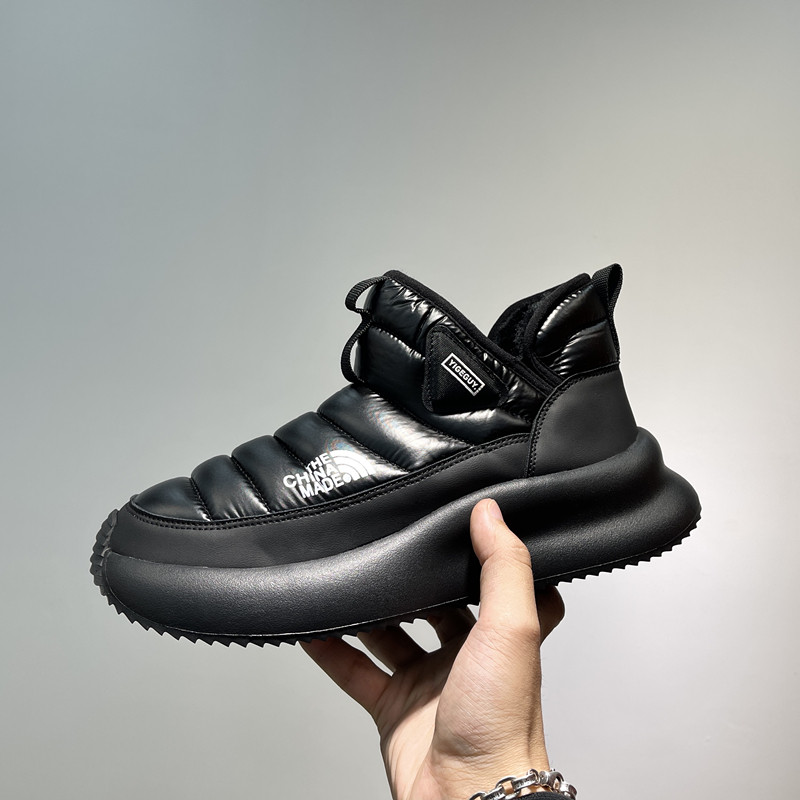 Cotton shoes men in winter northeast Cavelt snow boots trend hundreds of thick soles increase shoes to keep warm waterproof men's bread shoes