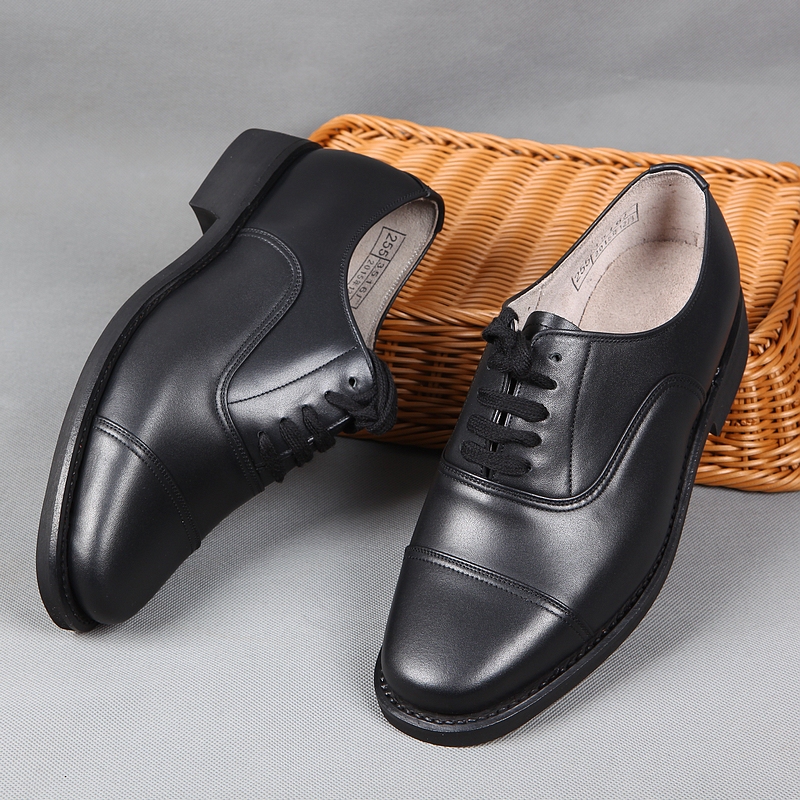 3516 Factory Type 78 Three-Joint Handmade Leather Shoes, Leather Sole, Odor-Resistant, Sweat-Absorbent Men's Work Shoes, Wear-Resistant Tire Sole