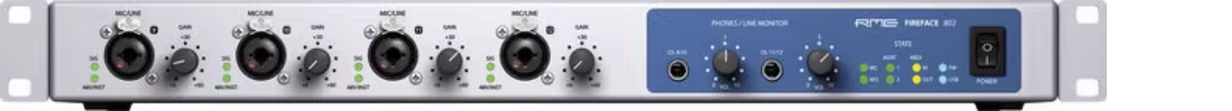 RME Fireface 802多通道USB音频接口DSP效果质保两年