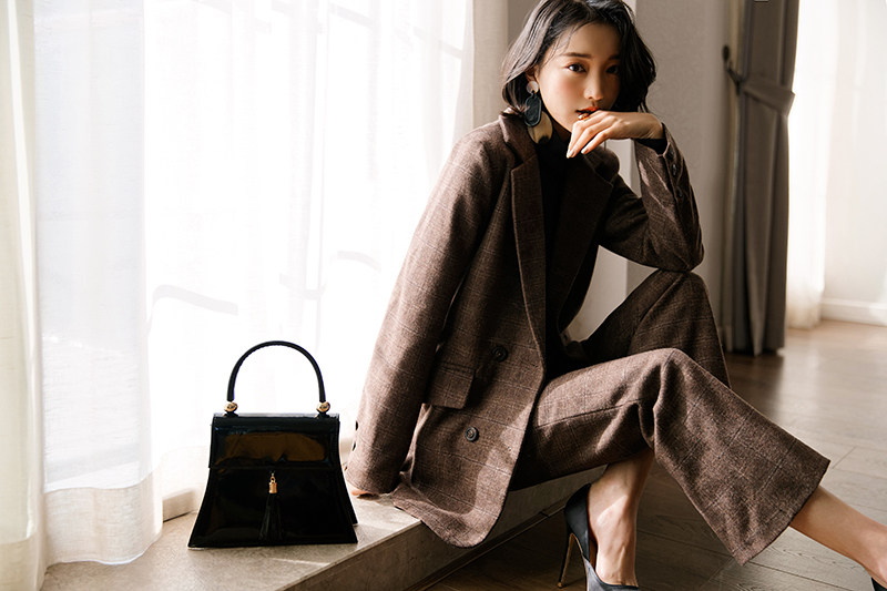 Veste pour femme KAERO en Laine - Ref 3219899 Image 13