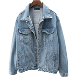 孜索 Весенняя джинсовая осенняя куртка для школьников, тренд сезона, в корейском стиле