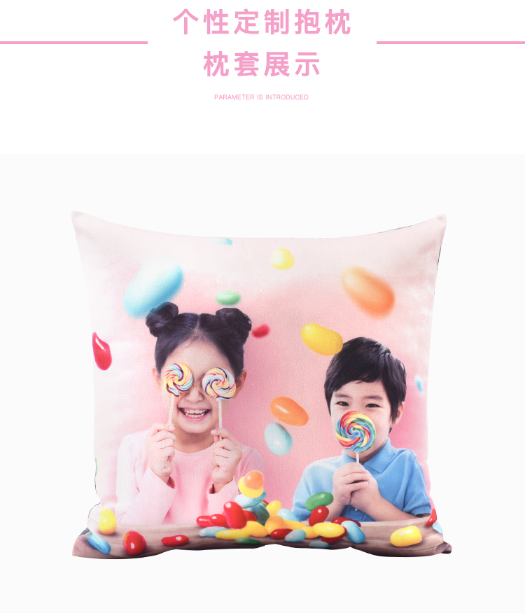 Ginger Xiong Qiqi gối với gối xung quanh đệm sinh nhật hai mặt phun một món quà năm mới gối mền 2in1