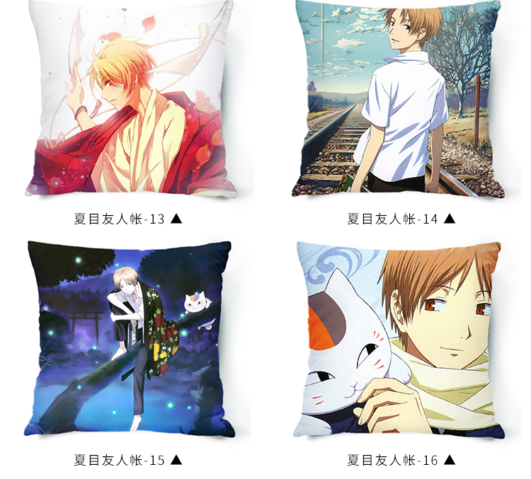 Natsume người bạn tài khoản gối Đệm gối gối Cô giáo mèo Gui Zhi Niang miệng ba ba anime tùy chỉnh gối tựa chống đau lưng