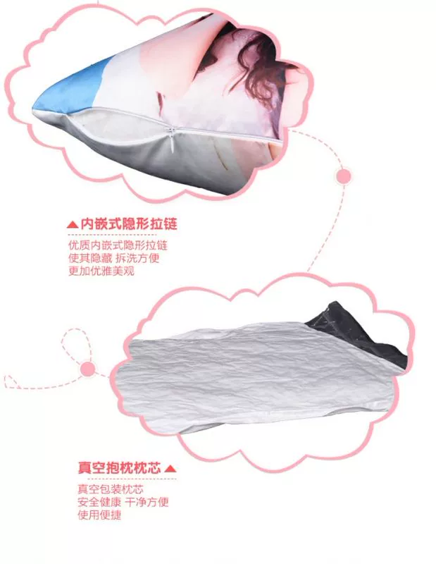 drama mạng lưới y nghiện với đoạn biển Xu Vi Châu Huang Jingyu đầu DIY ảnh gối quà sinh nhật đệm sáng tạo - Trở lại đệm / Bolsters