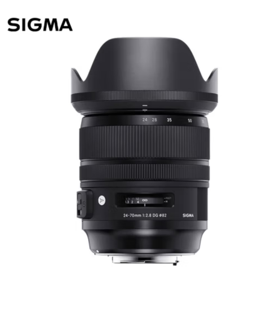 SIGMA Art24-70mmF2.8DGOSHSM ເຄື່ອງໝາຍຮູຮັບແສງຂະໜາດໃຫຍ່ຄົງທີ່ເຕັມເຟຣມ