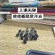 When Class Is Boring, Look at the Mice Holding Meetings. Mini Micro-Landscape Resin Mouse Eating Melon Figurine