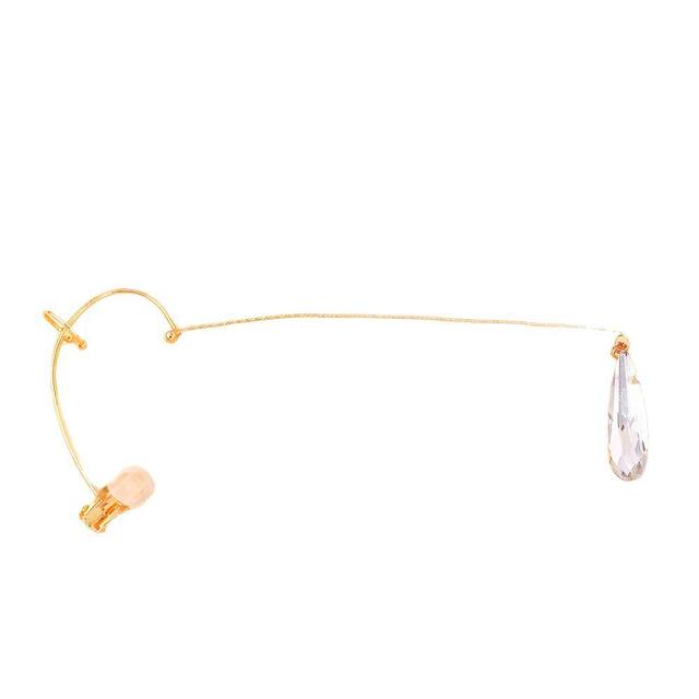 2026 Hot-Selling Water Drop Ear Hooks with European and American High-End Design, Rhinestone Ear Hooks, High-End Earrings
