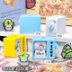What to Eat Today! Flip through the Animated Keychain Pendant, Cartoon Mini Flip Book Ornament, Stress-Relief Toy Gift