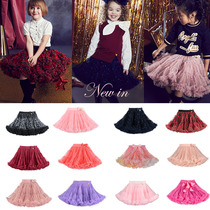Fat fat spot British Angels Face ins burst style child girl child princess dress tutu puff yarn skirt