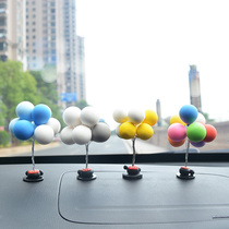 Car ornaments confession Balloon car cute creative personality decoration car center console instrument panel men and women