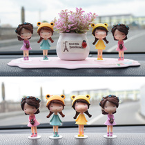 Cute car interior jewelry ornaments car doll table Net red goddess 2021 new decorative center console